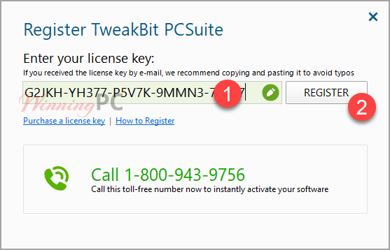 tweakbit free license key